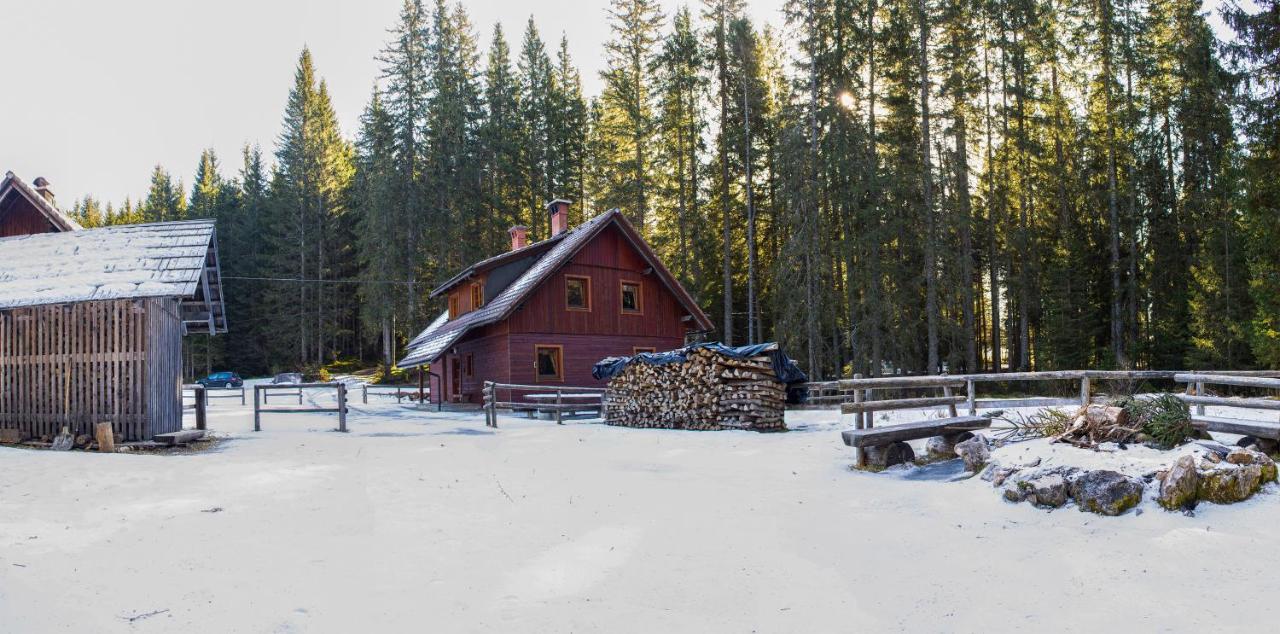 Digital Detox Chalet Pokljuka Goreljek Eksteriør billede